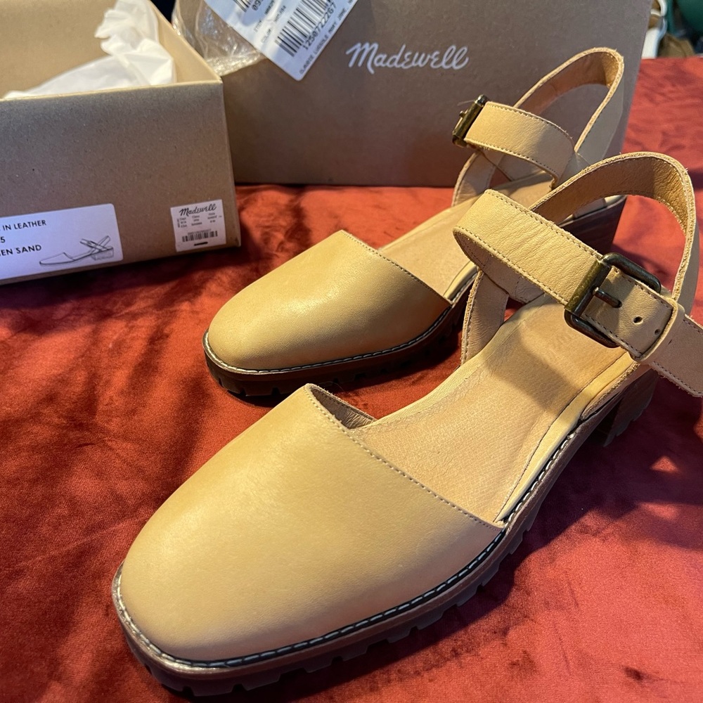Madewell Claudie lug sole Mary Jane 8 US NIB NWT